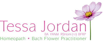 Tessa Jordan Homeopath Bach Flower Practitioner